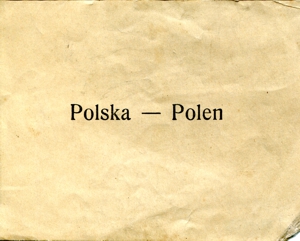 kartka do głosowania z napisem Polska-Polen
